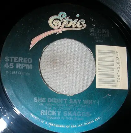 Ricky Skaggs - I've Got A New Heartache