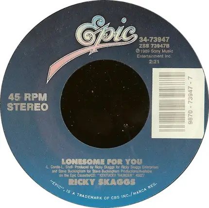Ricky Skaggs - Life's Too Long (To Live Like This)