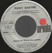 7inch Vinyl Single - Ricky Shayne - Das Ist Der Zirkus Des Lebens / Ich Will Dich Ganz Für Mich (What I Am Living For)