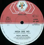 12inch Vinyl Single - Ricky Shayne - High Dee Ho