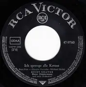 7inch Vinyl Single - Ricky Shayne - Mit Traurigen Augen / Ich Sprenge Alle Ketten