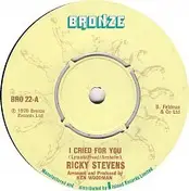 Ricky Stevens - I Cried For You