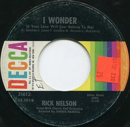 Ricky Nelson - The Very Thought Of You