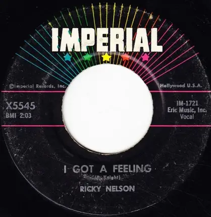Ricky Nelson - Lonesome Town