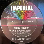 LP - Ricky Nelson - Rick Is 21
