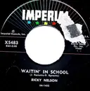 7'' - Ricky Nelson - Stood Up / Waitin' In School - label sleeve