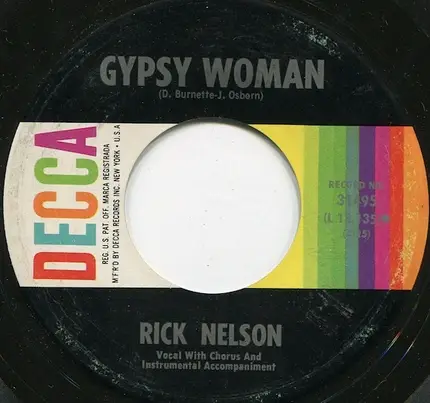 Ricky Nelson - String Along / Gypsy Woman