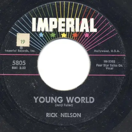 Ricky Nelson - Summertime / Young World