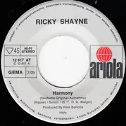 7'' - Ricky Shayne - Harmony