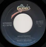 7'' - Ricky Skaggs - Heartbroke
