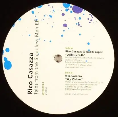 Rico Casazza - Tales From The Sleepless Men