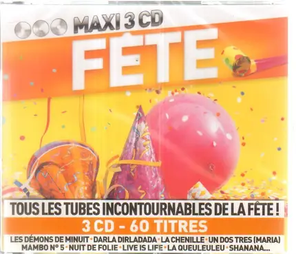 Rico Sanchez, Ryan Paris, Parade, a.o. - Maxi 3 CD - Fête