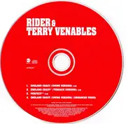 CD Single - Rider & Terry Venables - England Crazy