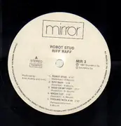 LP - Riff Raff - Robot Stud - black lettering labels