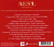 CD - Riga Chamber Choir 'Ave Sol' - Arias For All