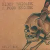 7inch Vinyl Single - Right Brigade / A Poor Excuse - Split E.P. - EP, Yellow Solid