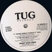 12inch Vinyl Single - Right Said Fred - Those Simple Things / (What A Day For A) Daydream