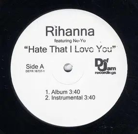 Rihanna - Hate That I Love You