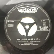 7inch Vinyl Single - Rijk de Gooyer - Een Bord Met Spaghetti / Wij Gaan Naar Artis