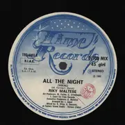 12inch Vinyl Single - Riky Maltese - All The Night