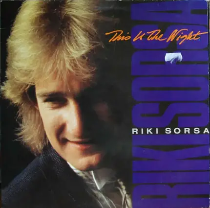 Riki Sorsa - This Is The Night