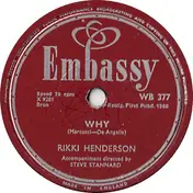 Rikki Henderson - Starry Eyed / Why