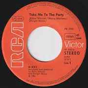 7inch Vinyl Single - Rikki - Take Me To The Party
