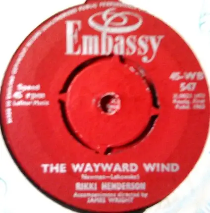 Rikki Henderson - Loop De Loop / The Wayward Wind