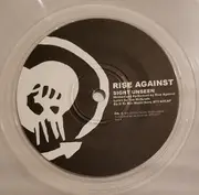 7inch Vinyl Single - Rise Against / Anti-Flag - Sight Unseen / I'm So Sick Of You - Clear Vinyl