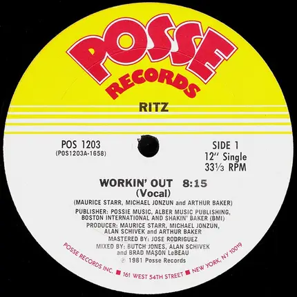 Ritz - Workin' Out