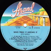 LP - Rita Marley - Who Feels It Knows It