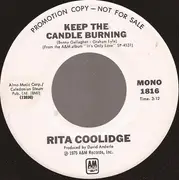 7inch Vinyl Single - Rita Coolidge - Keep The Candle Burning