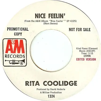 Rita Coolidge - Nice Feelin'