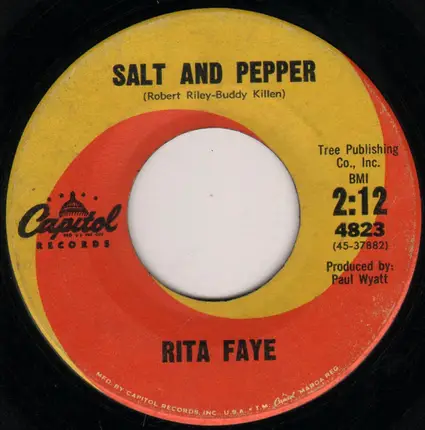 Rita Faye Wilson - Salt And Pepper / Don't You Come Back At All