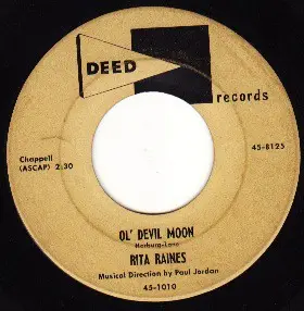 Rita Raines - Such A Day (So Ein Tag) / Ol' Devil Moon
