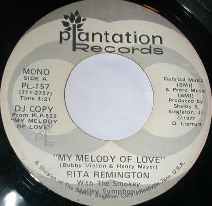 Rita Remington and The Smokey Valley Symphony - My Melody of Love