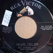 7inch Vinyl Single - Rita Robbins And Don Winters - I'm Gonna Do It Too / Before You Go - Company Sleeve
