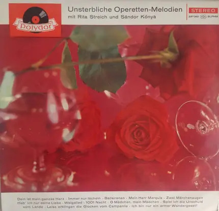 Rita Streich Und Sándor Kónya - Unsterbliche Operetten-Melodien