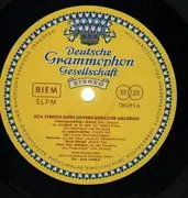 LP - Rita Streich - Sings Immortal Melodies = Singt Unvergängliche Melodien - tulip rim , stitched gatefold sleeve