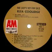 LP - Rita Coolidge - The Lady's Not For Sale