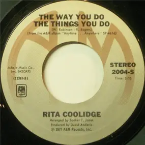 Rita Coolidge - The Way You Do The Things You Do