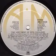 LP - Rita Coolidge - The Very Best Of Rita Coolidge