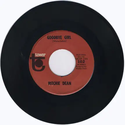 Ritchie Dean - Goodbye Girl / I'd Do Anything