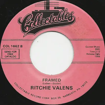 Ritchie Valens - Come On, Let's Go