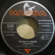 7inch Vinyl Single - Ritchy & Karen - Honey Love / Rainy Rainy Day