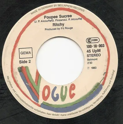 Ritchy - Poupée Sucrée