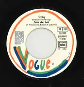 7inch Vinyl Single - Ritchy - Parle A Mon Cœur - Paper labels