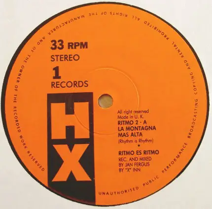 Ritmo Es Ritmo - Ritmo 2 - La Montagna Mas Alta - At Sunday