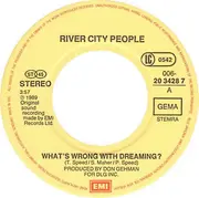 7inch Vinyl Single - River City People - (What's Wrong With) Dreaming?