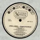 LP - Riz Ortolani - Africa Addio - Sample White Label, No Cover